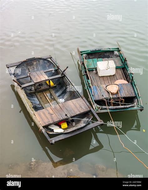 Coracle fishing boat vietnam hi-res stock photography and images - Alamy