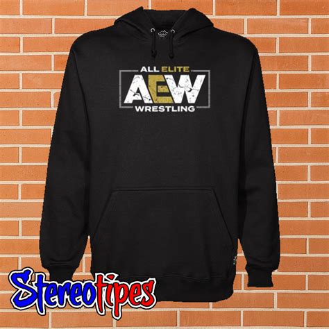 AEW Logo – All Elite Wrestling Hoodie - stereotipes