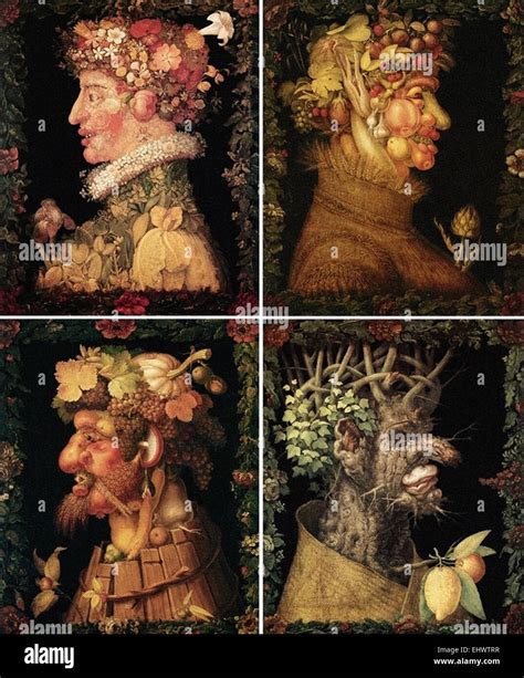 Giuseppe Arcimboldo 4 Seasons