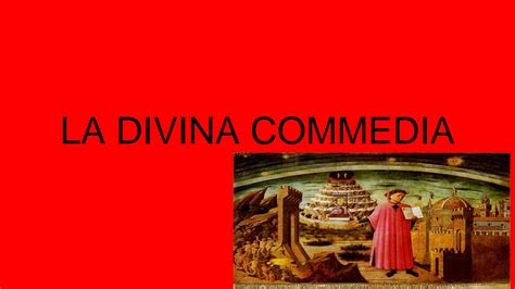 SOLUTION: La divina commedia riassunto pp - Studypool