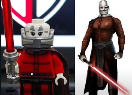 LEGO Darth Malak Minifigure Leaked 2024 - The Nature Hero