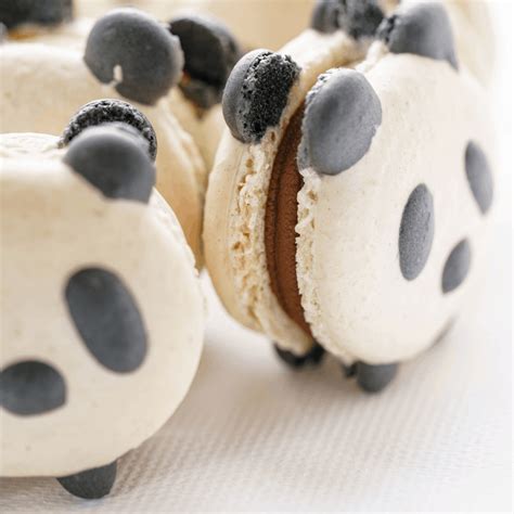 Panda Macarons Recipe - Cute and Delicious Macarons - Nerdy Mamma