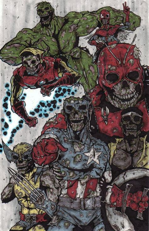 marvel zombies by Rottinggiant on DeviantArt | Marvel zombies, Marvel zombies comics, Marvel ...