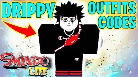 ⭐SHINDO LIFE DRIPPY CUSTOM OUTFITS CODES⭐ in 2022 | Custom clothes, Drippy outfit, Coding