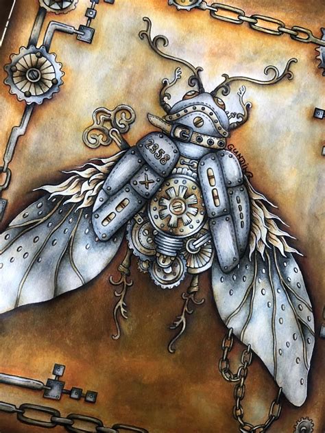 Steampunk Bug, Själsfränder, Hanna Karlzon, colored by @gundiwr ...