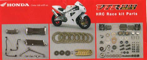 Honda hrc parts rc51