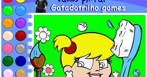 Jogos de pintar e colorir a Xuxinha online ~ Jogos da polly, jogos gratis