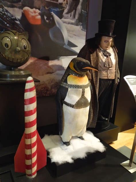 Hollywood Movie Costumes and Props: The Penguin costume worn by Danny DeVito and props from ...