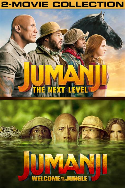 Jumanji 2-Movie Collection now available On Demand!