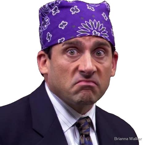 "Michael Scott - Prison Mike" by Brianna Walker | Redbubble