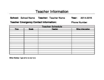 Music Substitute Teacher Handbook with Activities AND Audio Files