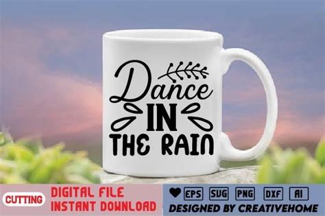 Dance in the Rain Graphic by CreativeHome · Creative Fabrica