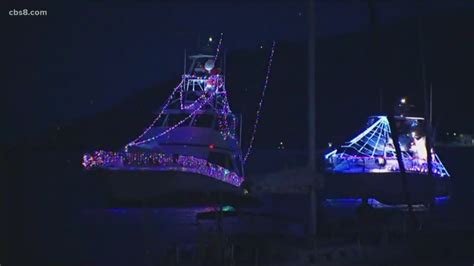 'Parade of Lights' | Holiday tradition sparkles on San Diego Bay | cbs8.com