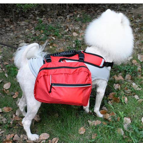 Buy Wholesale China Pet Harness Outdoor Harness Reflective Camping Backpack Hiking Saddlebag ...