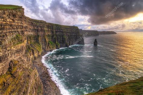 Cliffs of Moher at sunset — Stock Photo © Patryk_Kosmider #39089703