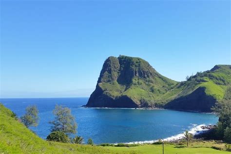 Walk to Kahakuloa Bay beach overlook OR drive the Kahekili Highway ...