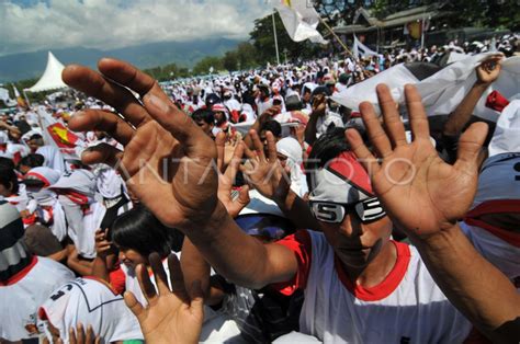 GERINDRA | ANTARA Foto