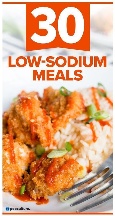 30 Low-Sodium Meals | Heart healthy recipes low sodium, Low sodium ...