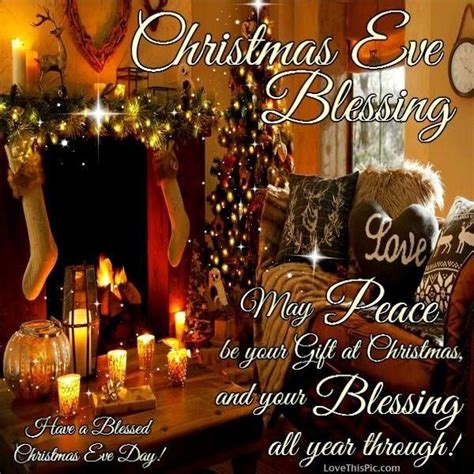 Christmas Eve Blessings | Happy christmas eve, Merry christmas eve ...