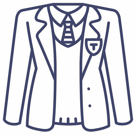 Clothing, school, suit, uniform icon - Download on Iconfinder