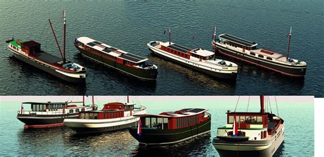 New build Barges, Our new Designs for Living on Water Olivier van Meer ...