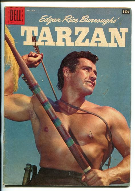 Tarzan #108-1958-Dell-Gordon Scott Cover- Burroughs- Marsh- Manning-Fn | Comic Books - Silver ...