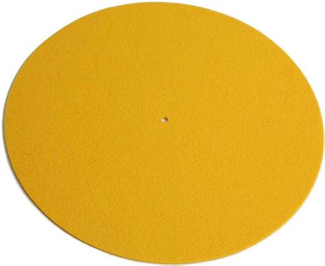 -Rega 100% Wool Turntable Mat Coloured Yellow | Turntable mat, Turntable, Wool mats
