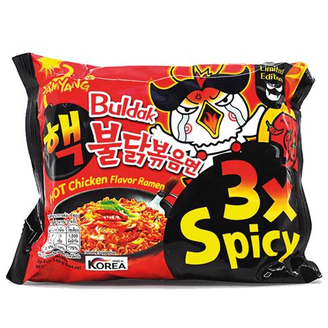 Samyang - Buldak Ramen - Extreme Hot Chicken - 3x Spicy - Bag - Beagley Copperman