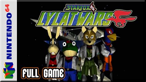 Lylat Wars - Star Fox 64 - Full Game Walkthrough (N64) - YouTube