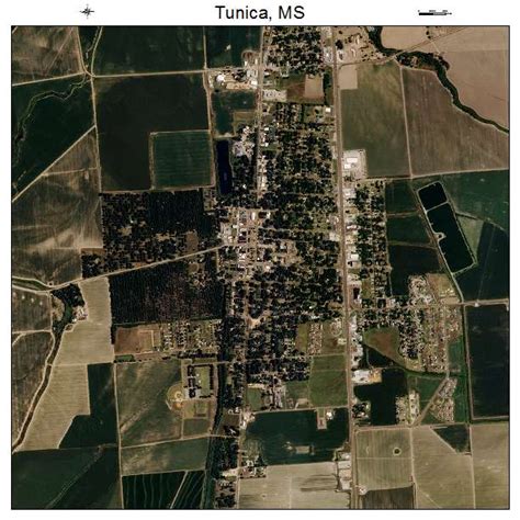 Aerial Photography Map of Tunica, MS Mississippi