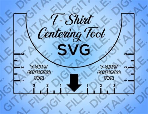 T-shirt Alignment Tool T-shirt Alignment Guide T-shirt | Etsy in 2022 ...