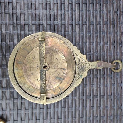 Vintage Astrolabe, Navigation Maritime, Astrological Calendar, Collectible Navigation , Vintage ...