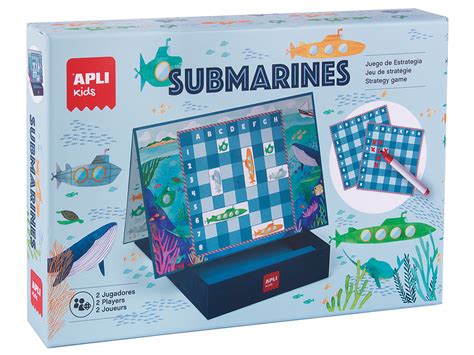 Magnetic board game Apli Kids Submarines - Vunder