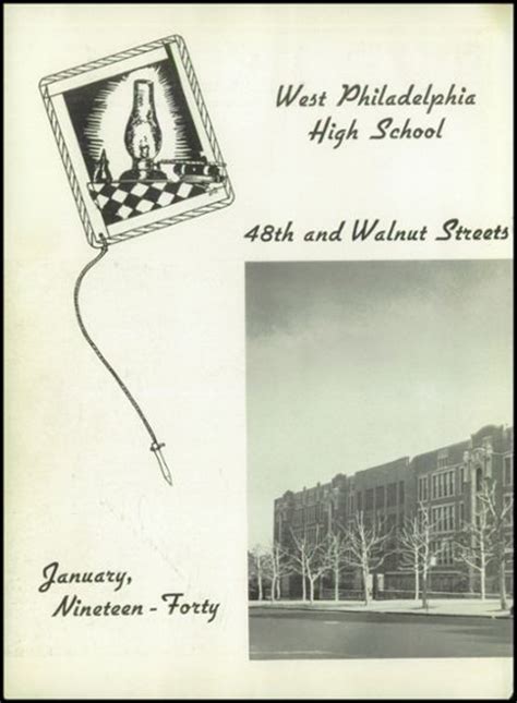 Explore 1940 (Jan) West Philadelphia High School Yearbook, Philadelphia PA - Classmates