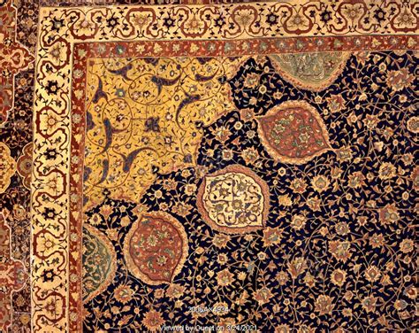 Ardabil Carpet, by Maqsud of Kashan. Iran, mid-16th century | V&A Images