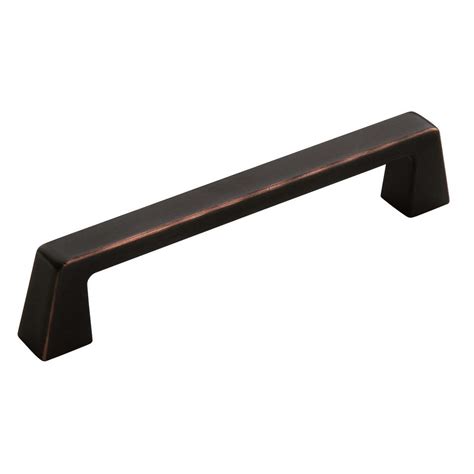 Amerock Blackrock 128 mm Oil Rubbed Bronze Center-to-Center Pull-BP55277ORB - The Home Depot