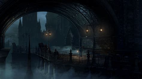 Yharnam Architecture Bloodborne, HD 4K Wallpaper