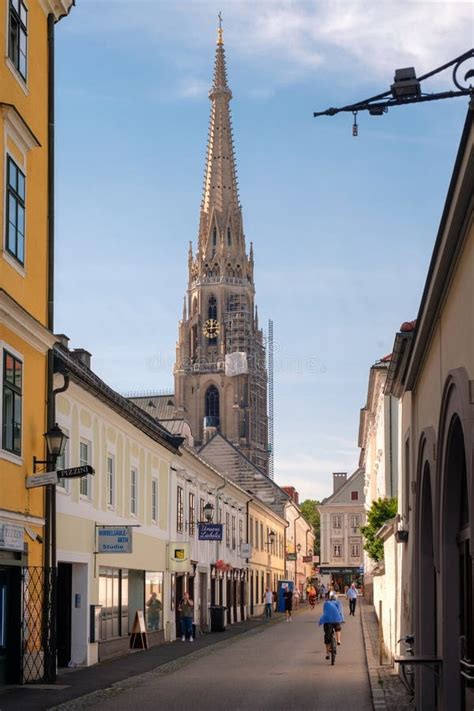 Linz Cathedral Under Reconstruction Editorial Image - Image of tourist, holiday: 294374110