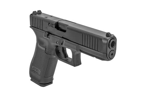 Glock G17 Gen 5 MOS 9mm Full Size 17-Round Handgun 4.49" Barrel - Black ...