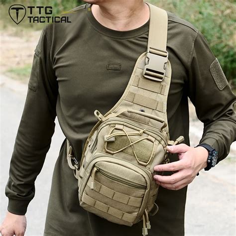 Military Molle Tactical Sling Pack Bag » STRONGER