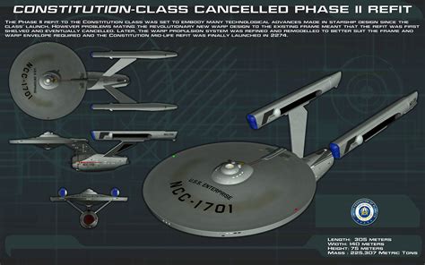 Constitution Class Phase II by unusualsuspex.deviantart.com on @DeviantArt - U.S.S. Enterprise ...