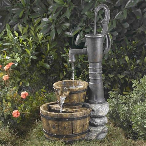 Fountain Cellar Old Fashion Water Pump Fountain FCL005 - The Home Depot