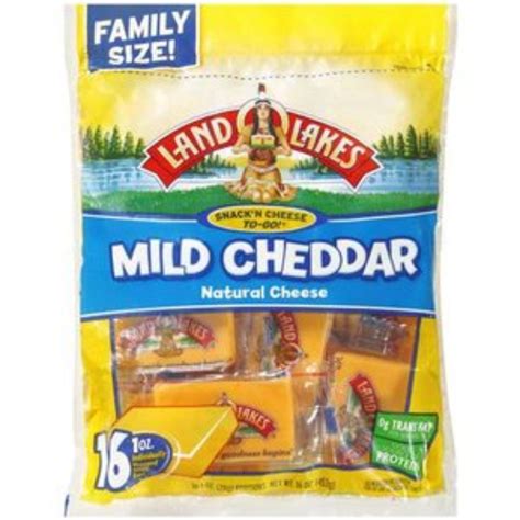 Land O Lakes Snack'n Cheese To Go Mild Cheddar Family Size Natural Reviews, Questions and ...