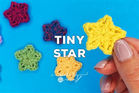 How to Crochet Tiny Stars — Hooked by Robin