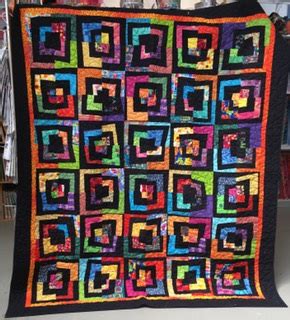 Crazy Squares Quilt - Busy Bee Quilt Shop