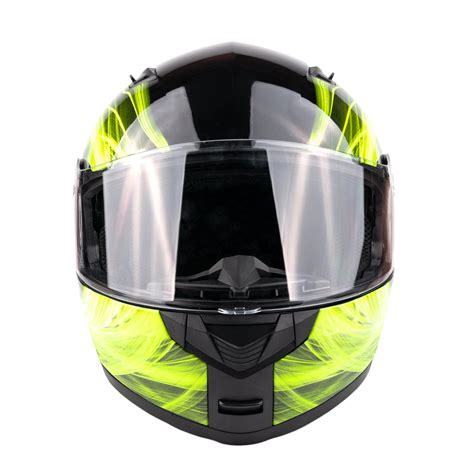 Adult Heated Modular Typhoon Snowmobile Helmet Hi-Viz – Typhoon Helmets : ATV, MX, Street ...