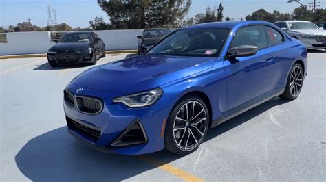 Tour the 2022 M240i in Portimao Blue with Black interior | 4K - YouTube