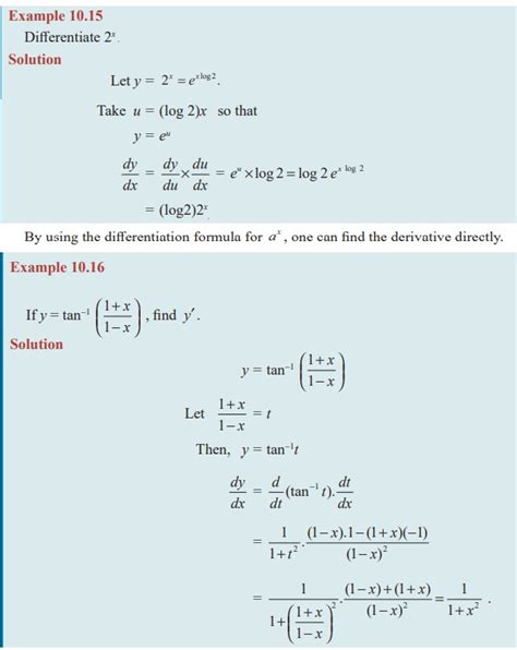 Examples on Chain Rule (Differentiation Rules)