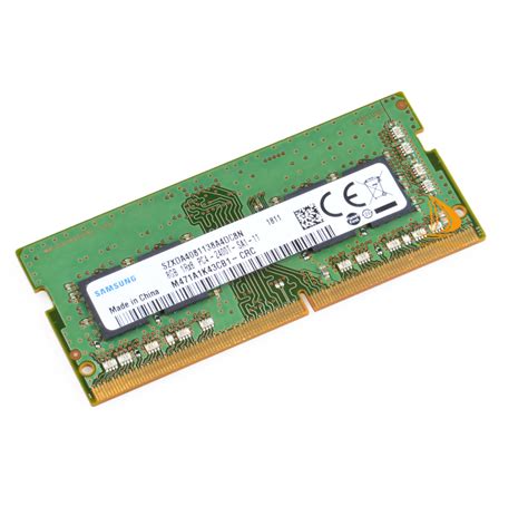 Samsung DDR4 8GB PC4-2400T Laptop RAM Memory Module - M471A1K43CB1 CRC ...