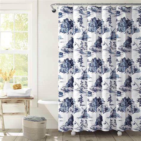 French Country Toile Shower Curtain | Lush Decor | www.lushdecor.com – LushDecor